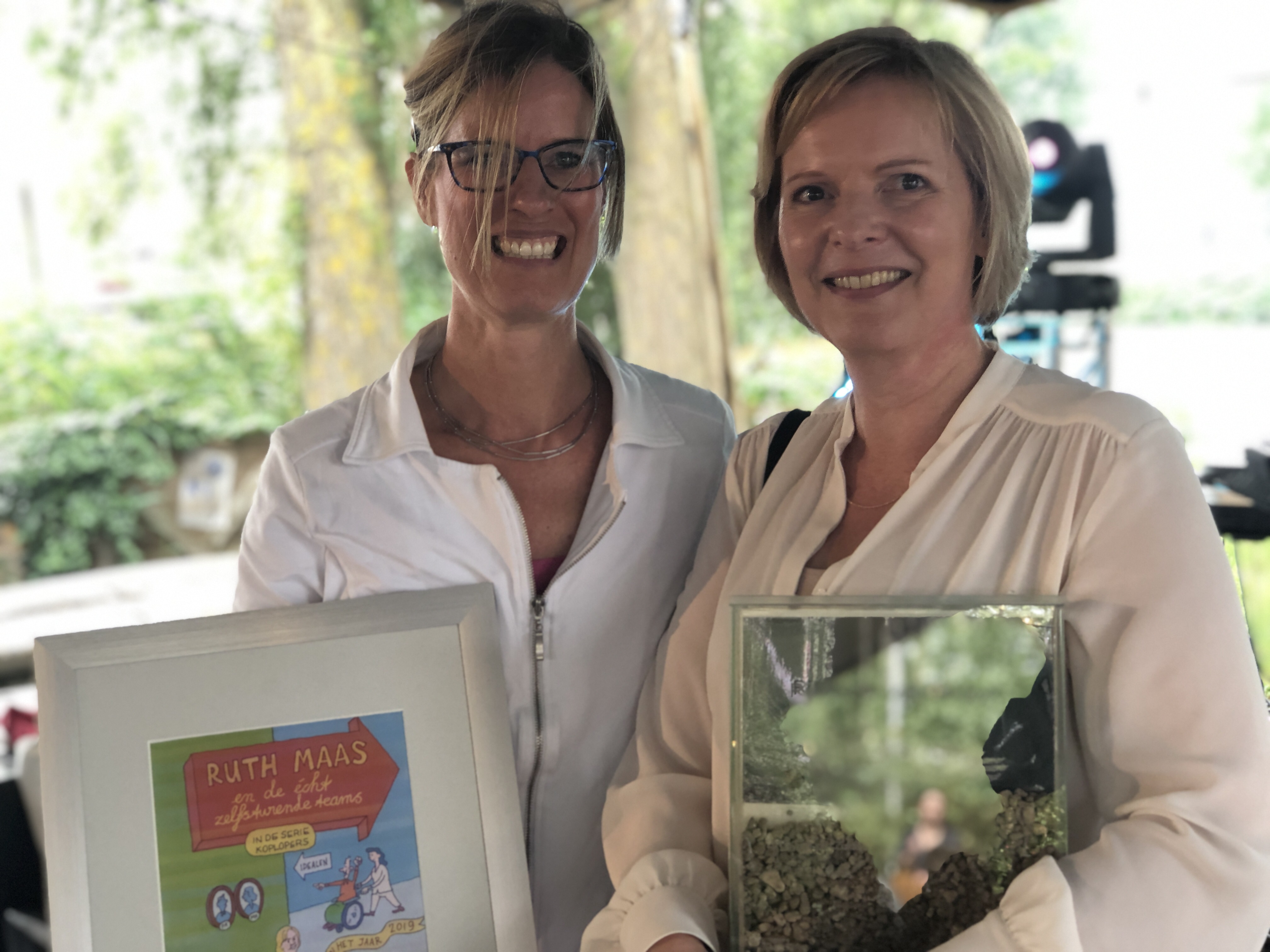 Twee Rijnlanders van het Jaar: Ninke van der Kooij (2018) en Ruth Maas (2019)